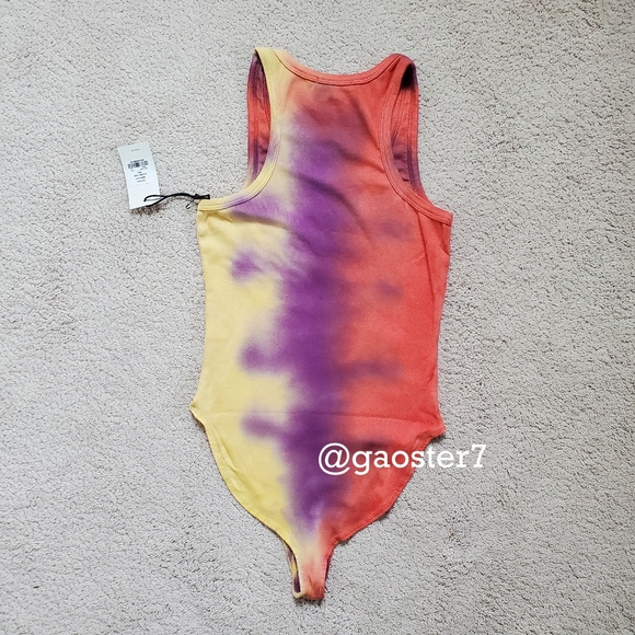 Agolde Ribbed Tank Bodysuit - Picture 5 of 10